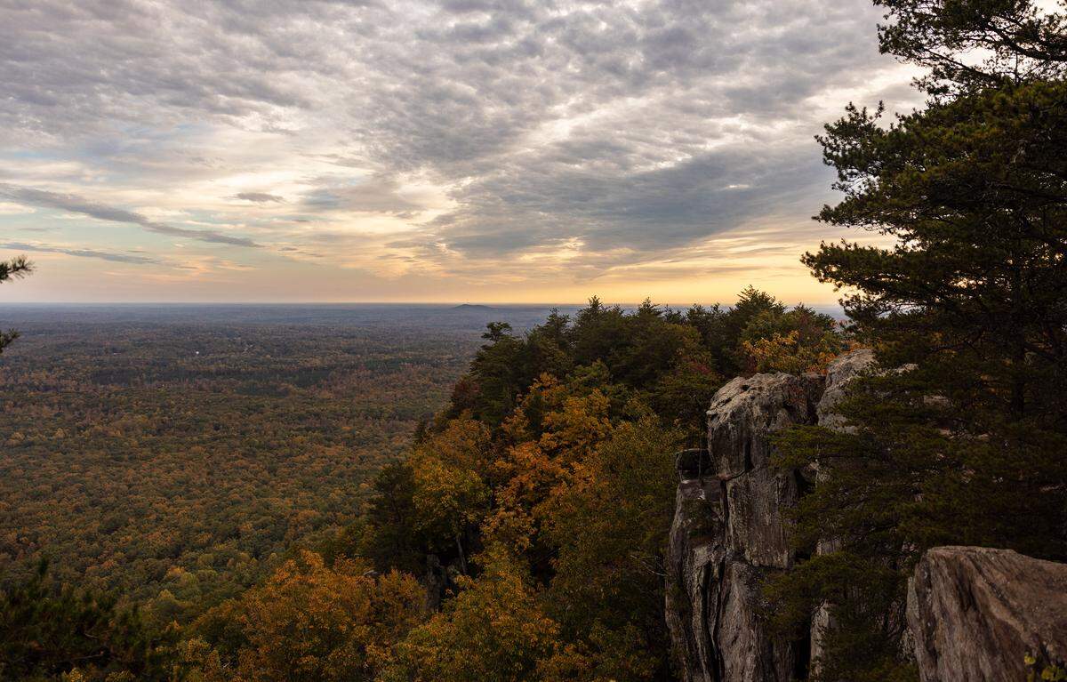 Crowders Mountain State Park in Kings Mountain, N.C., on Tuesday, October 25, 2022.