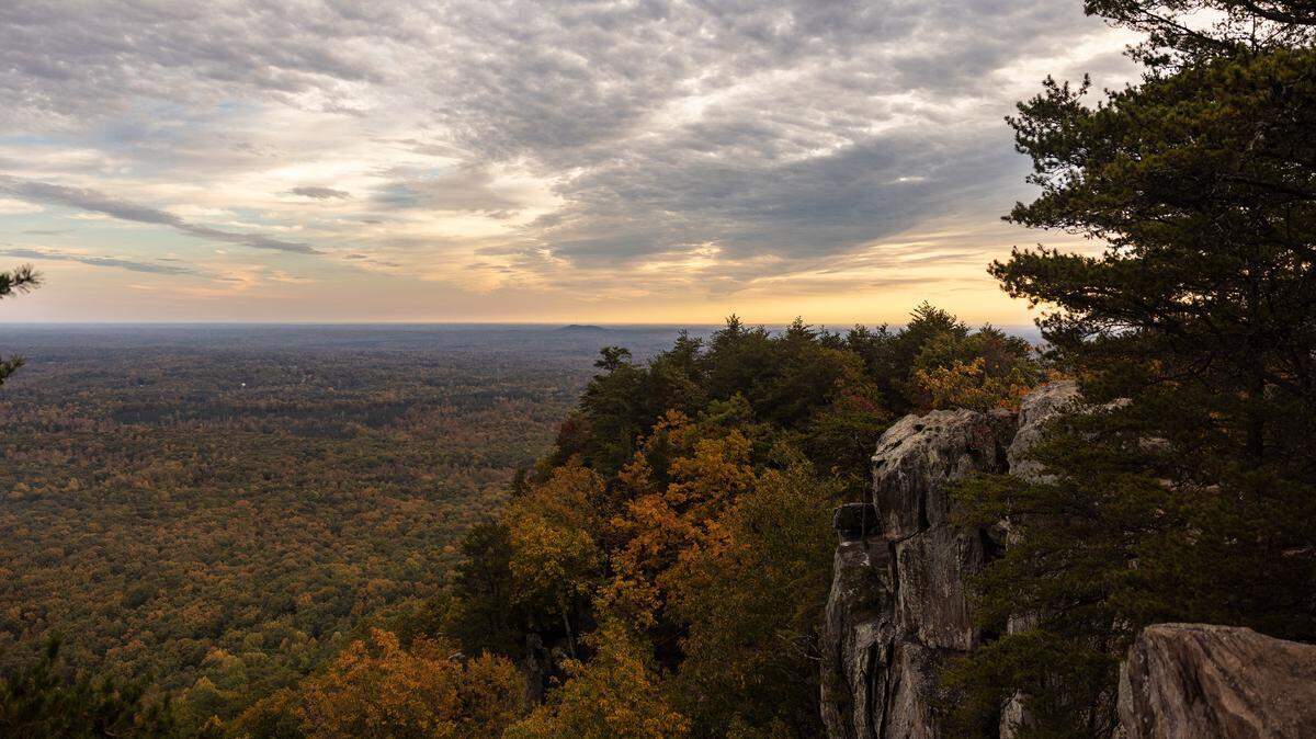 Visitors are being urged to avoid Crowders Mountain State Park in Kings Mountain, N.C., due to a fire.