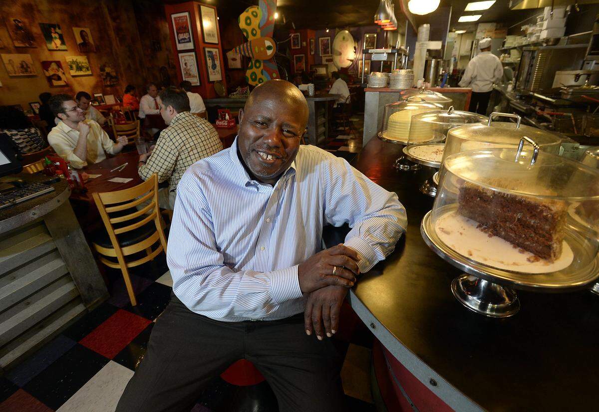 James Bazelle, owner of Mert’s Heart & Soul on May 1, 2014, which recently won the “Vision Award” from Charlotte Center City Partners, in the year of Mert’s 15th anniversary.