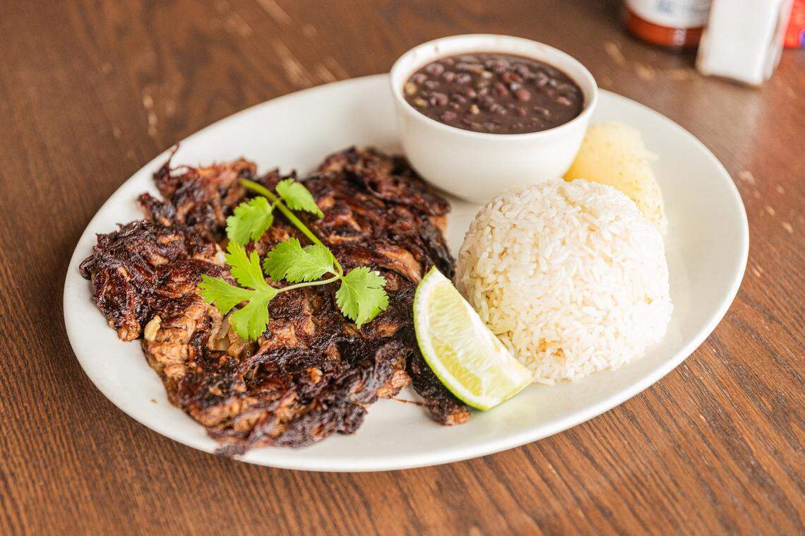 Vaca Frita is the most popular dish at both Calle Sol locations.