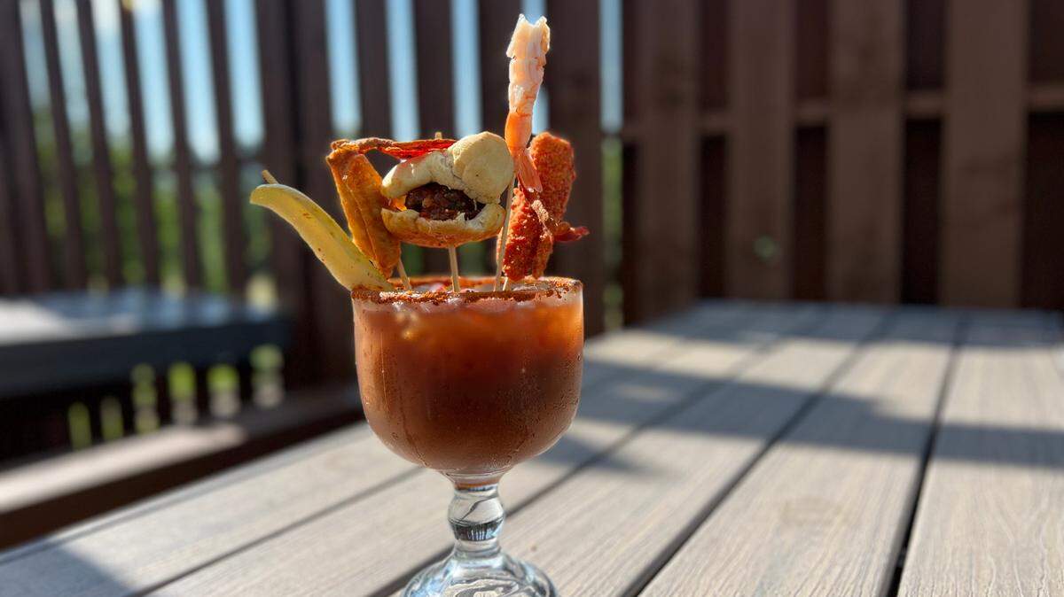 The Bounce Back Bloody Mary at Tropicana in Cornelius.