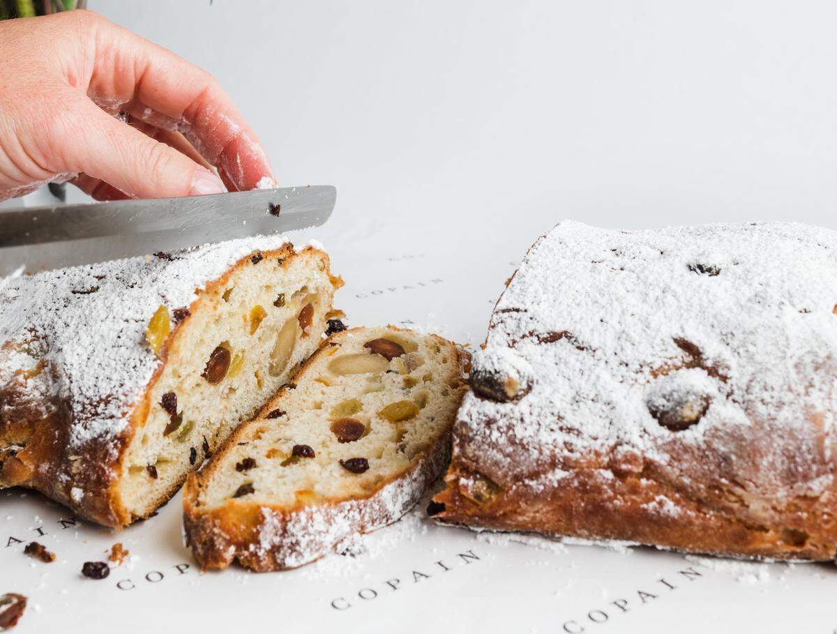 Copain’s Stollen loaf.