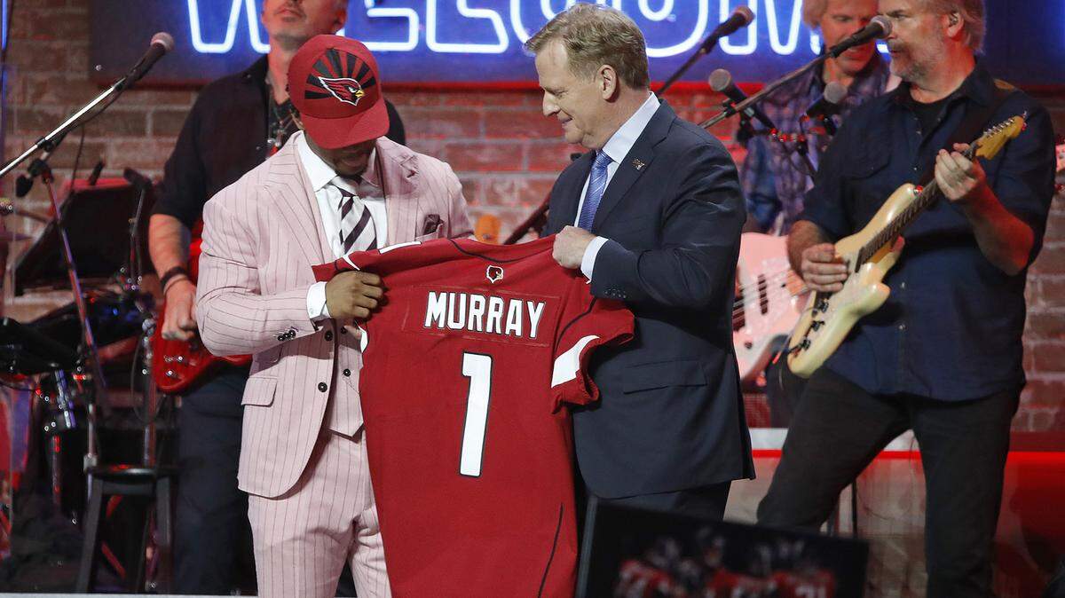 Last year’s NFL draft was held in Nashville, Tenn., where commissioner Roger Goodell congratulated quarterback Kyler Murray for being the first overall pick by the Arizona Cardinals.