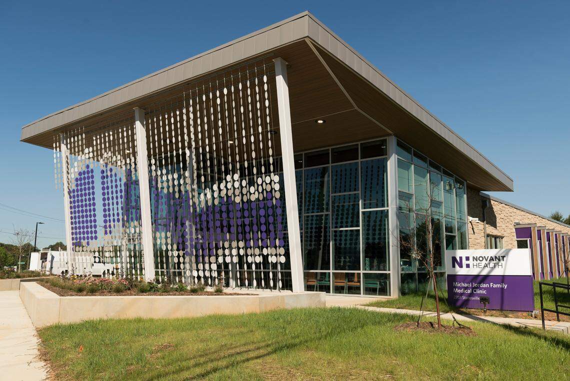 Novant Health officially celebrated the opening of the second Michael Jordan Family Medical Clinic, one year after the opening of the first clinic.