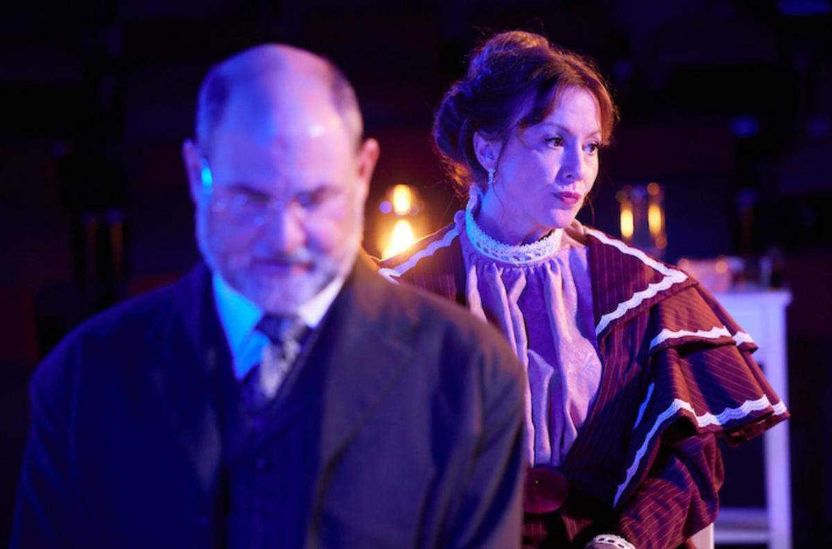 Shawn Halliday and Kellee Stall in Charlotte Conservatory Theatre’s production of “A Doll’s House, Part 2.”