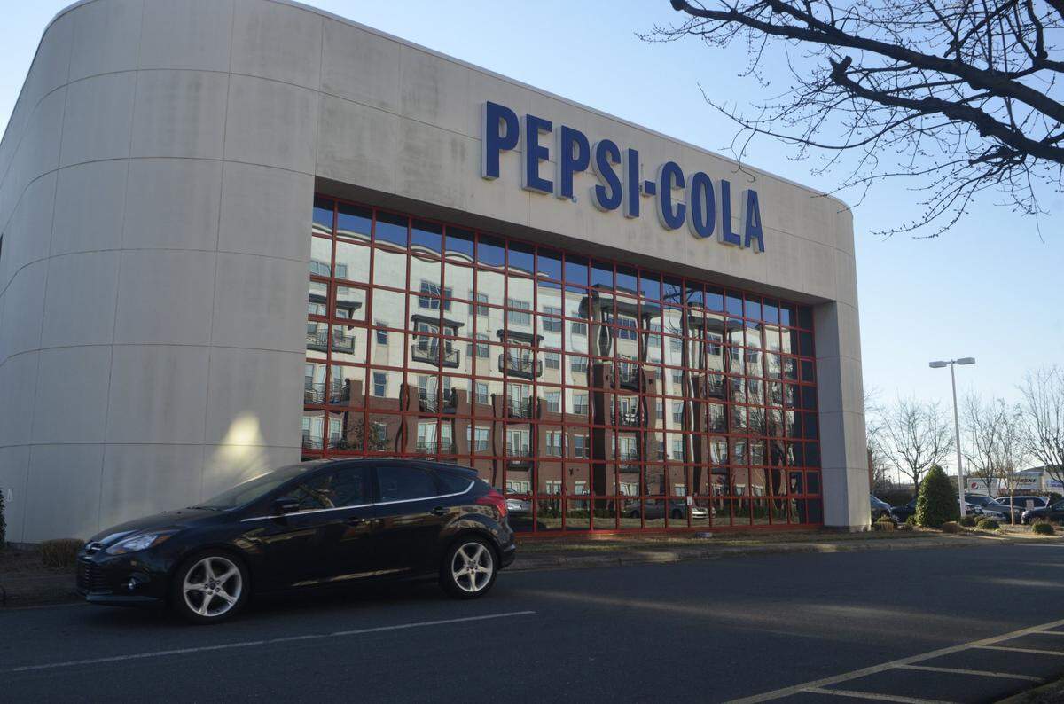 Pepsi-Cola facility on Monday February 2, 2015 at 2820 South Blvd Charlotte N.C. This Pepsi bottling complex was being marketed as a potential major mixed-use site for redevelopment, adding to the building boom in South End.