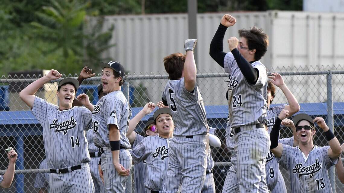 Hough routs Myers Park in conference final, plus CMS baseball/softball results