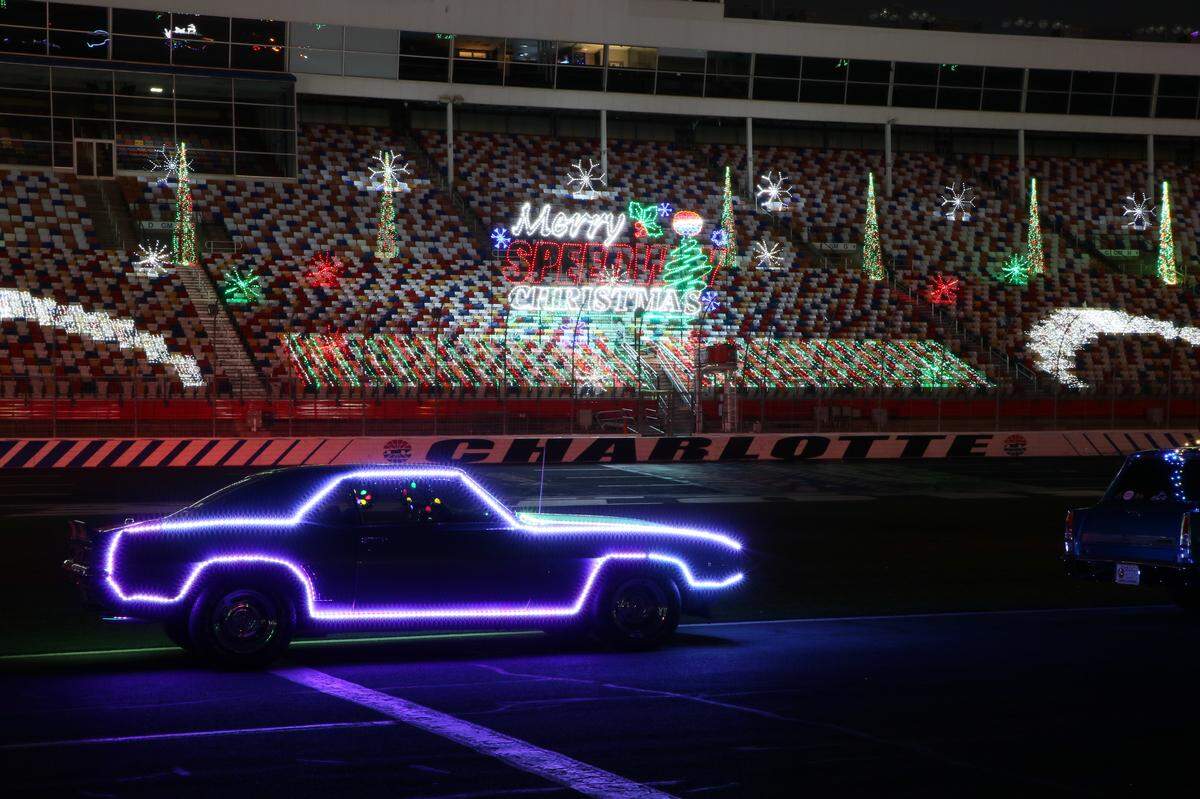 Charlotte Motor Speedway will host Speedway Christmas through Dec. 29, 2019.