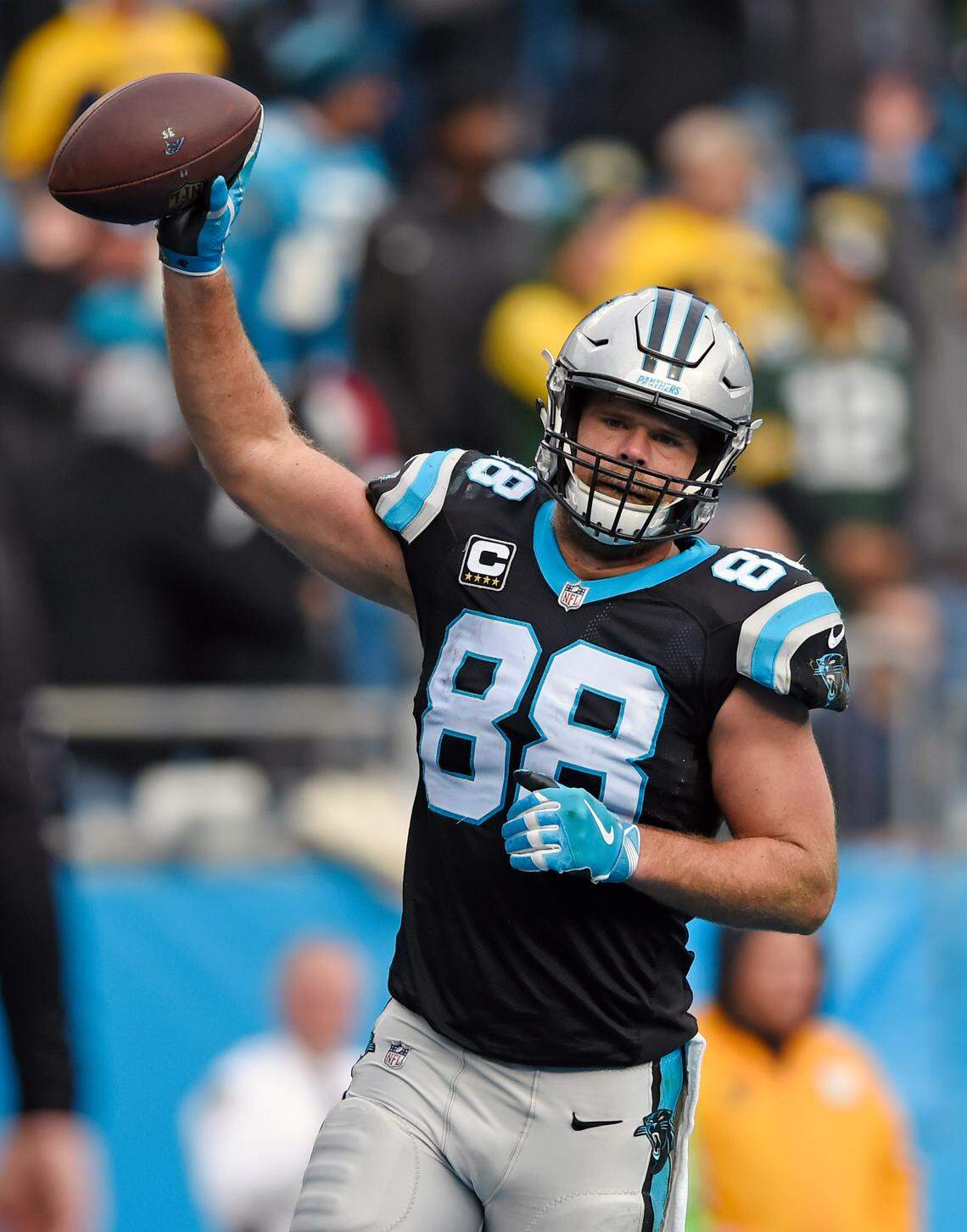 Panthers TE Greg Olsen, who played in the Wells Fargo Championship pro-am Wednesday, says he hasn't kept up with the "Monday Night Football" developments with Jason Witten. Olsen auditioned for the role before signing a two-year extension last week.