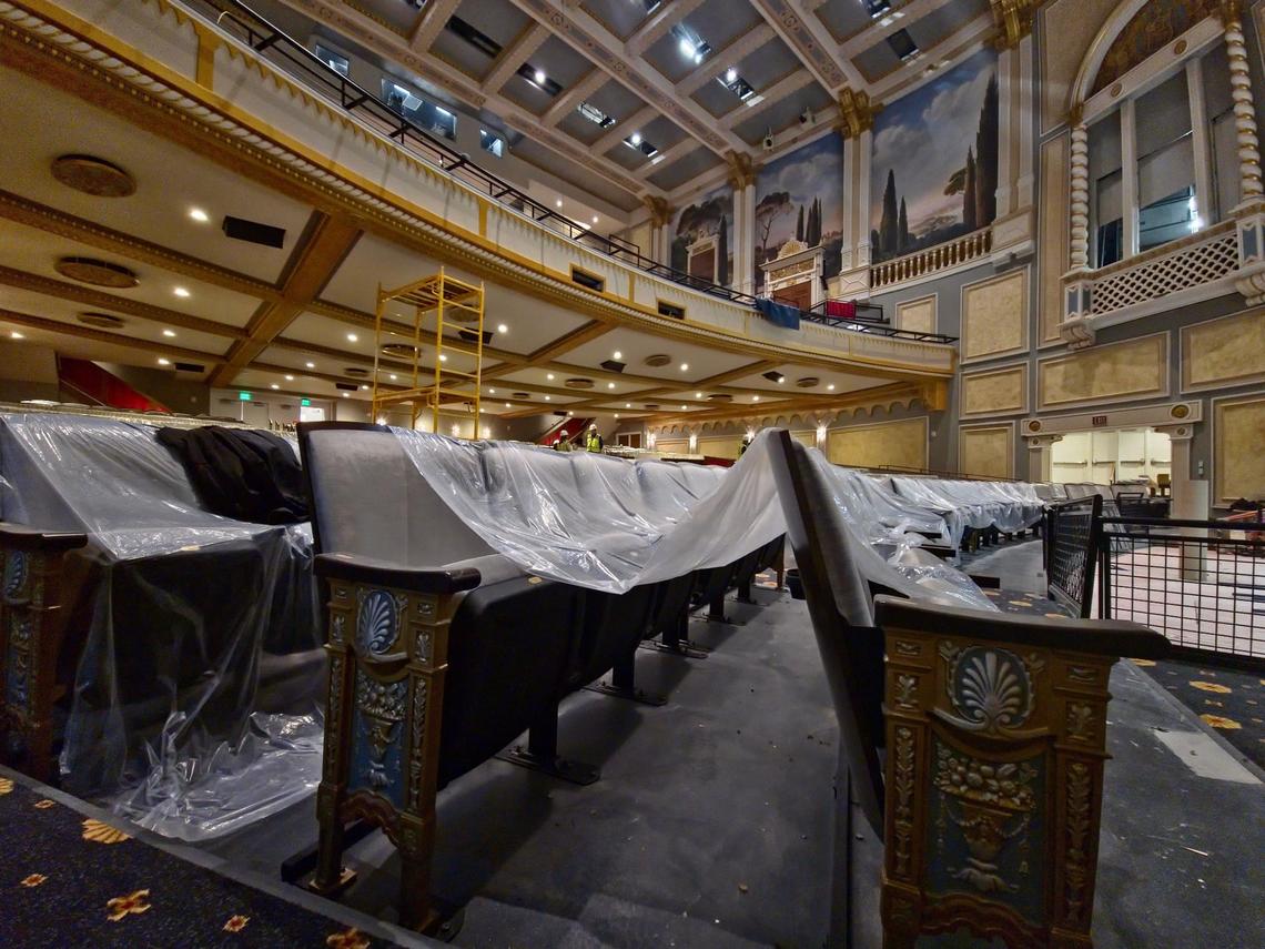 Carolina Theatre will reopen in March for the first time in 46 years.