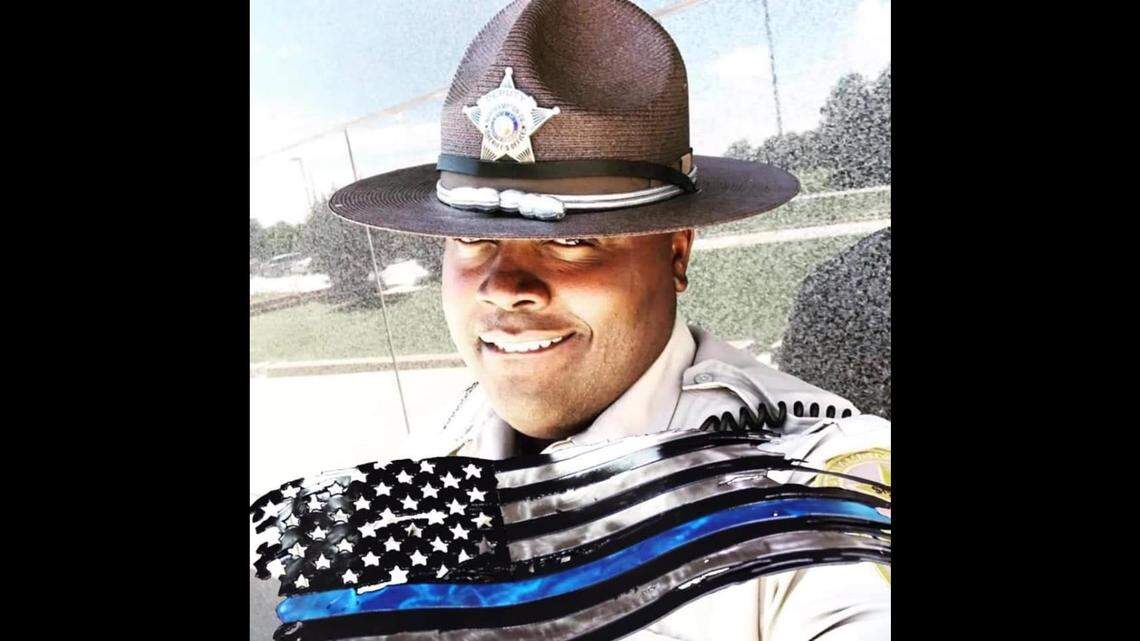 Makeem Brooks, 27, died Wednesday in a car crash while on duty.