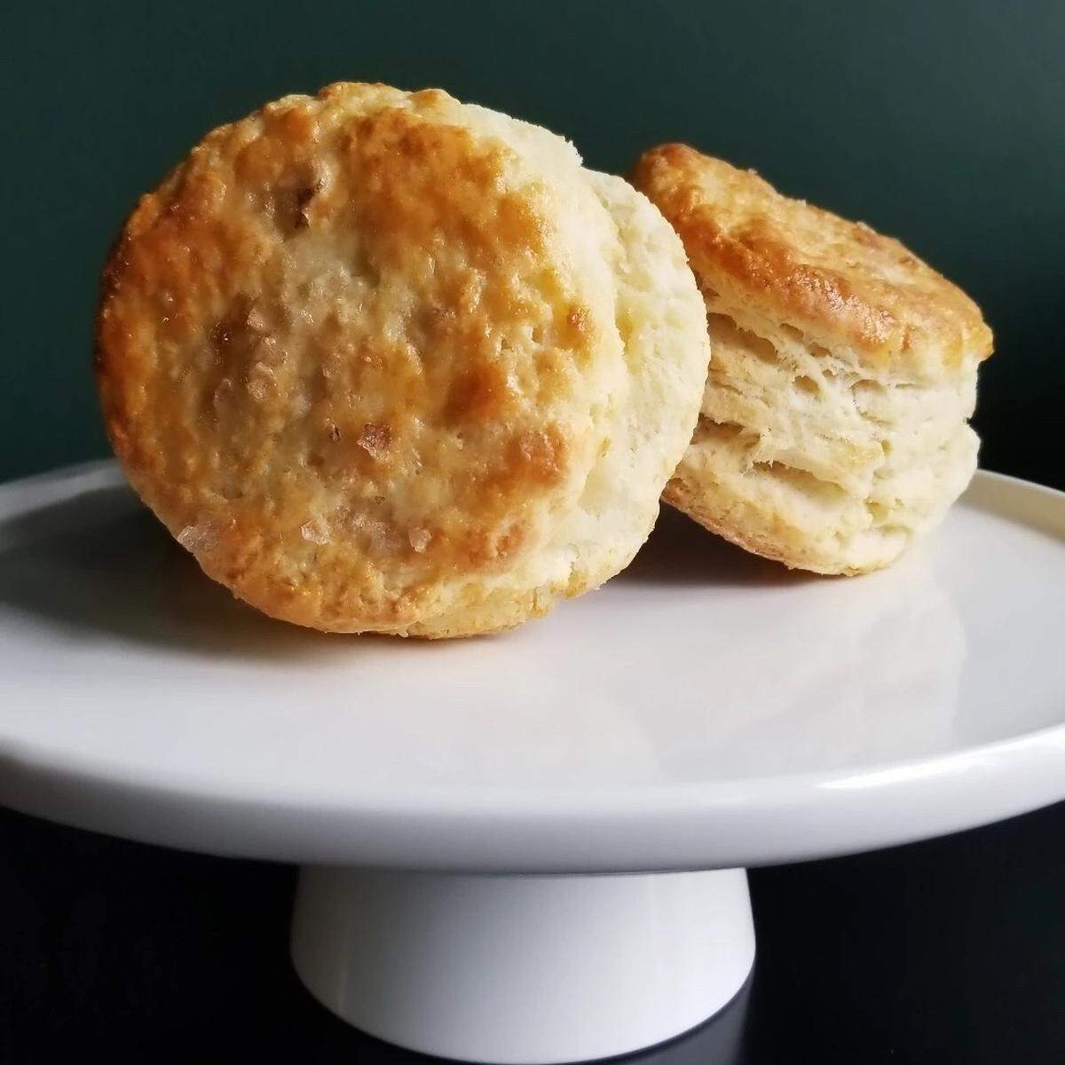 Wentworth & Fenn’s Biscuit Saturdays feature rolled biscuits for $6 each, served with compound butter.