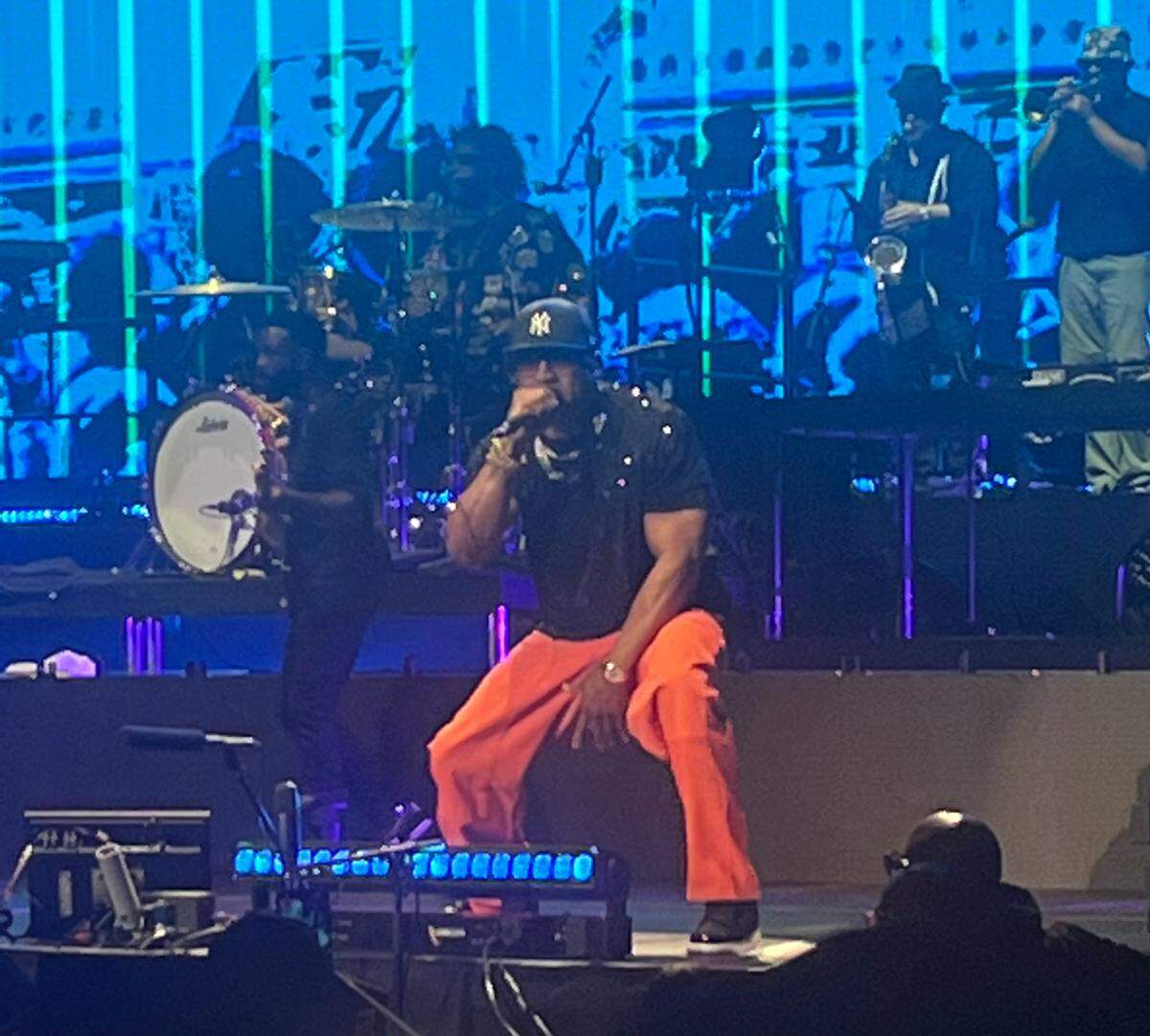 LL Cool J performs Saturday, Sept. 10, 2023, at the Spectrum Center in uptown Charlotte.