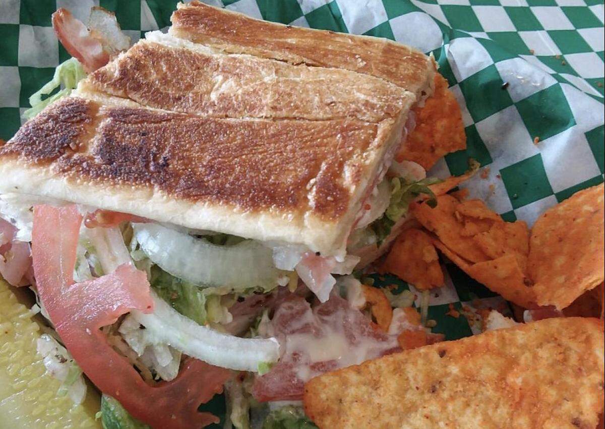 Sandwich Max’s Pressed TCB.