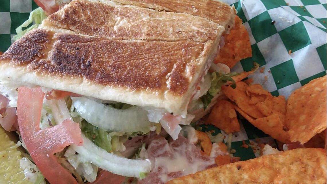 The Pressed TCB at both Sandwich Max locations — Seventh Street and South End.