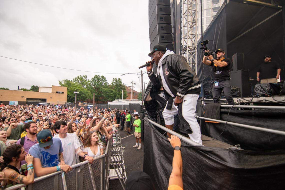 Petey Pablo at Lovin’ Life Music Fest in Charlotte, NC, on May 4, 2024.