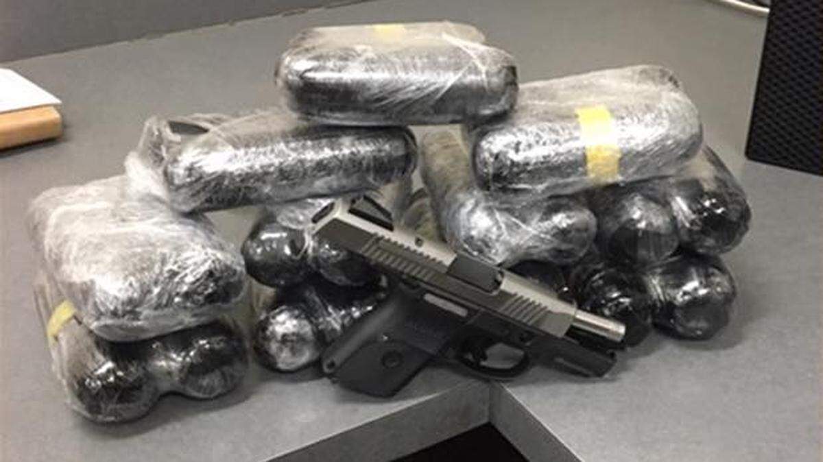Charlotte-Mecklenburg Police released photos of items seized in a drug trafficking operation.