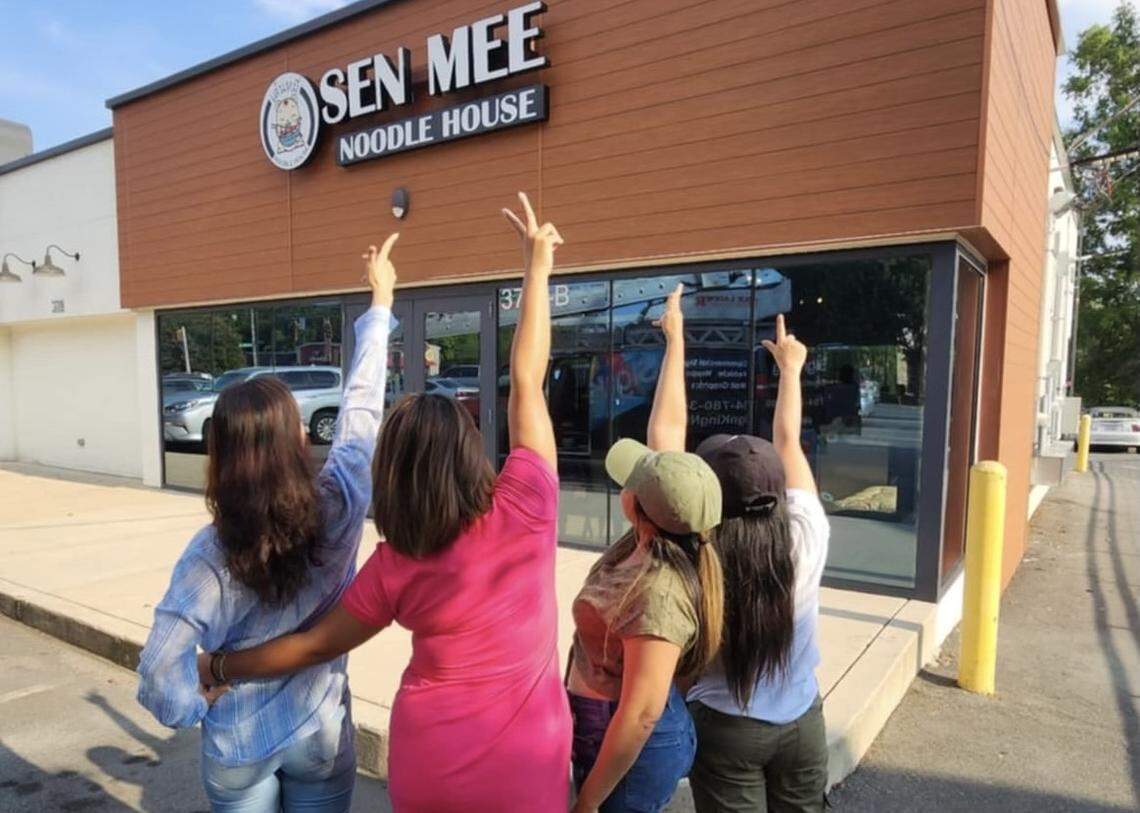 Sen Mee Noodle House co-owners Sophia Dong, Jenny Zajac, Pailin Wilet and Nana Chandara have teamed up to share their restaurant industry experience. 