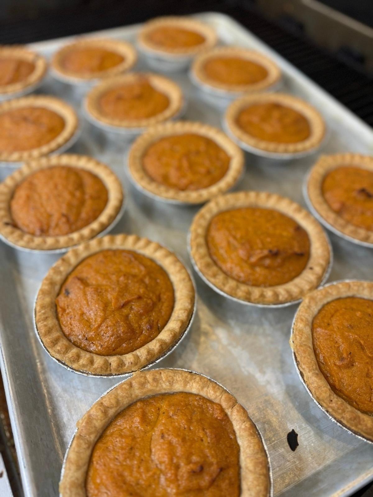 Pies from Good Food by Food Geeks in Charlotte, NC.