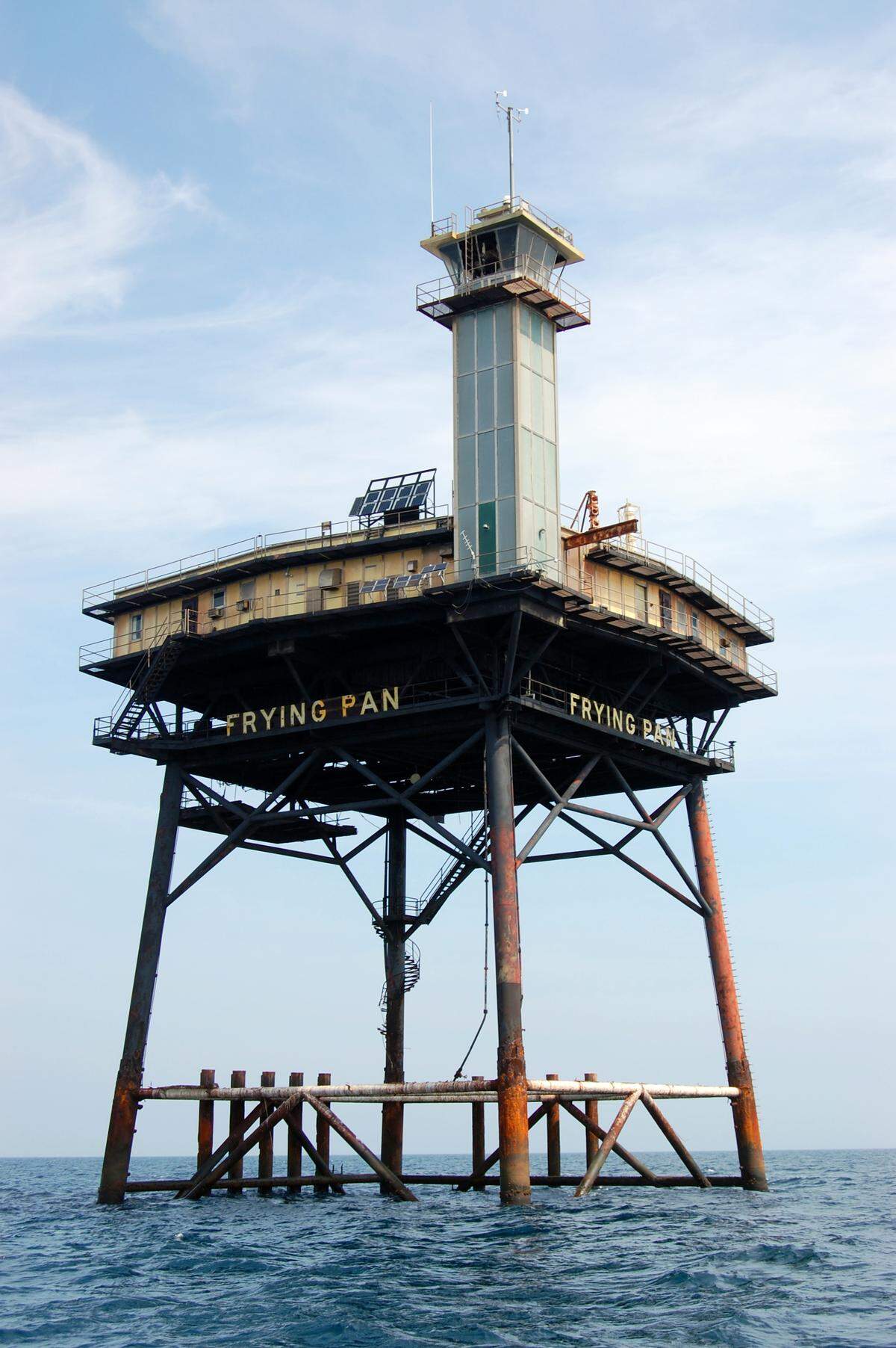 The Frying Pan Tower was built in 1964.