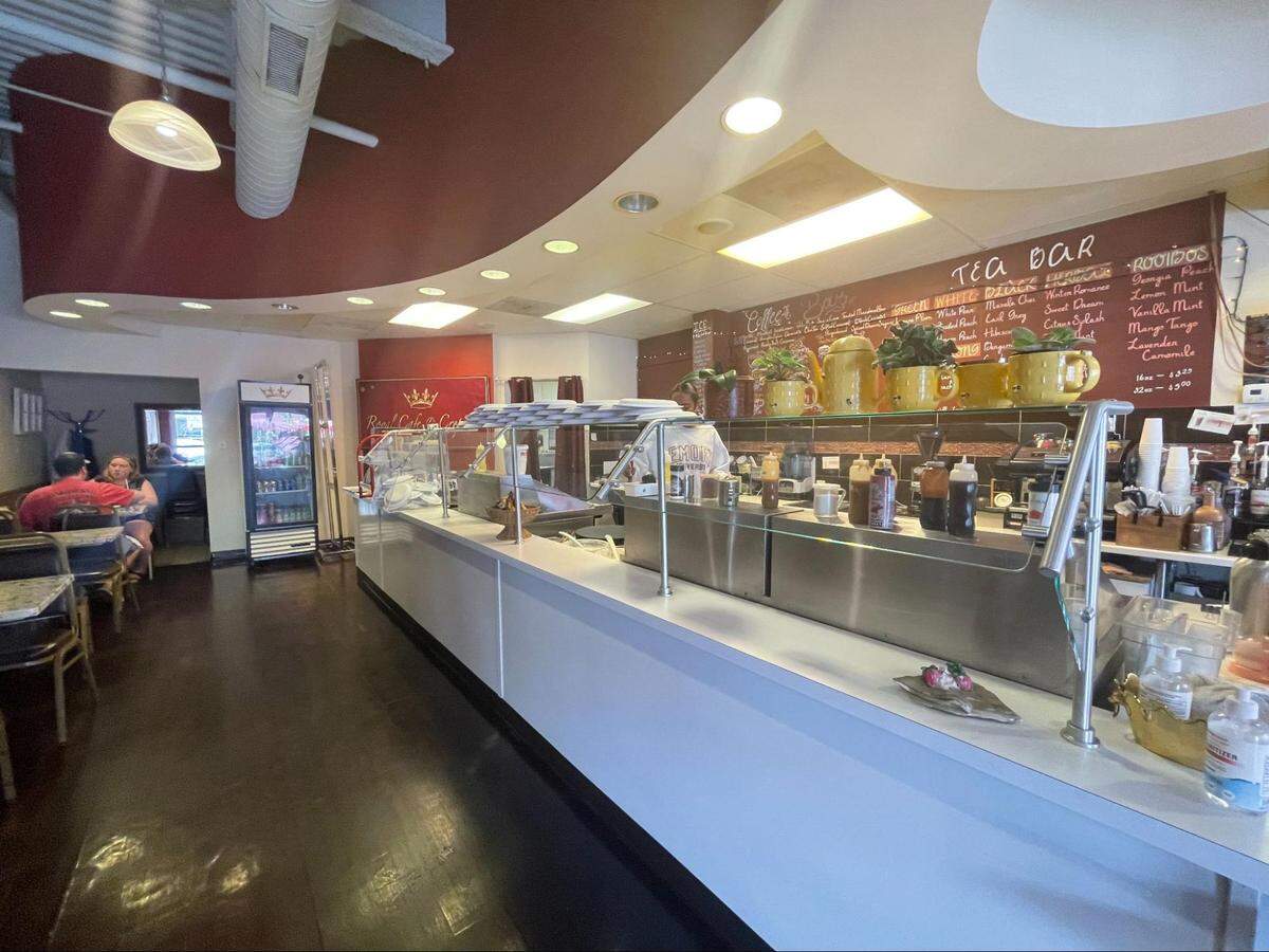Have lunch at the Royal Cafe and Creperie in Matthews.