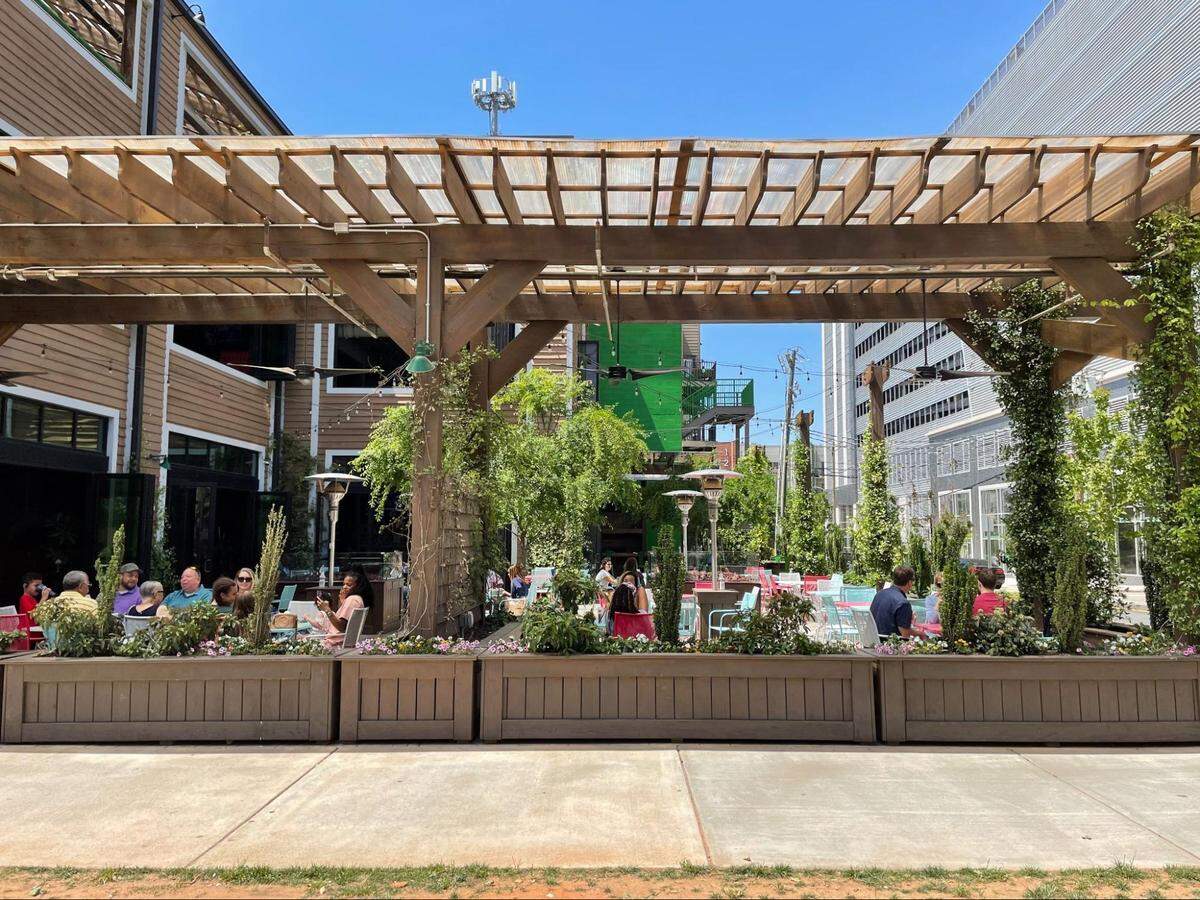 Find your outdoor patio hangout in South End.
