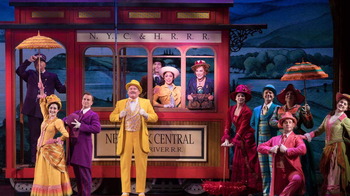 Betty Buckley leads the national tour of the “Hello Dolly” revival, in Charlotte through July 14 at the Belk Theater.