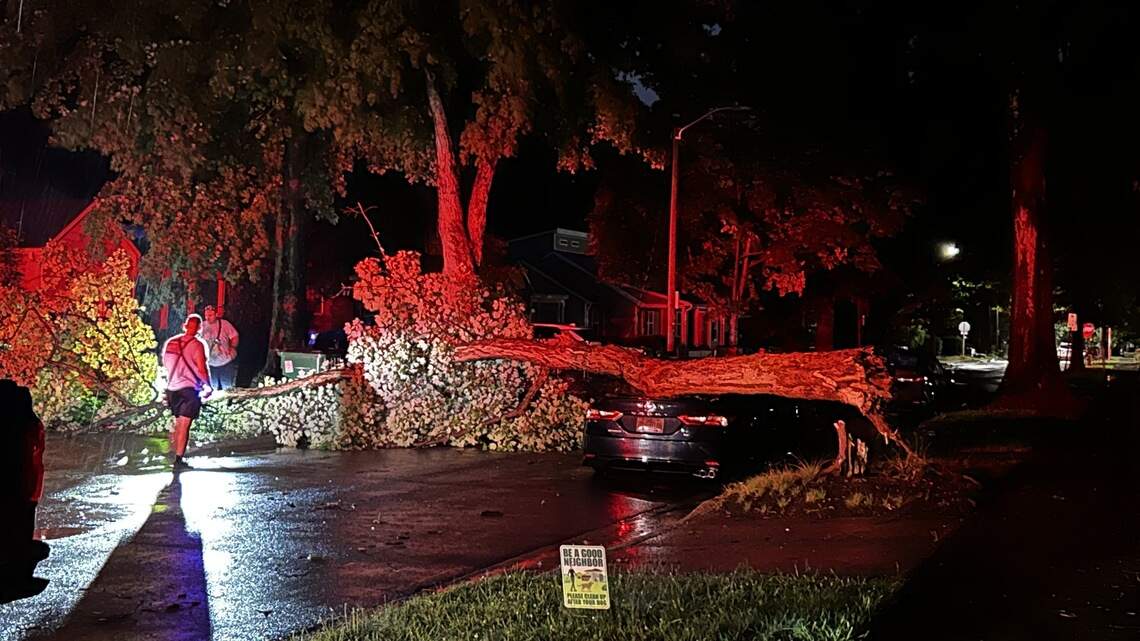 Nearly 3 inches of rain fell in parts of Charlotte region. Here are the totals