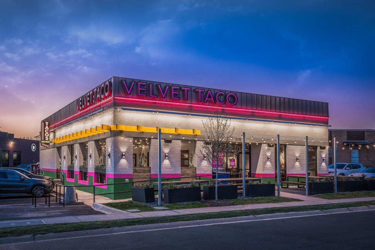 Velvet Taco’s South End location opens at the end of May.