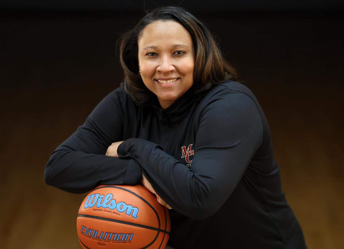 All-Observer girls head basketball coach Karlyn Dixon of Mallard Creek on Friday, March 27, 2026.