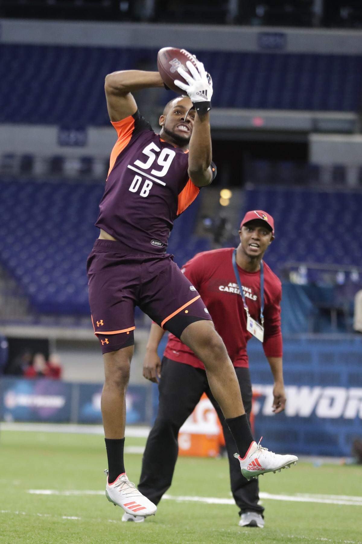 Virginia defensive back Juan Thornhill is a name Panthers fans should pay attention to following a standout Combine performance.