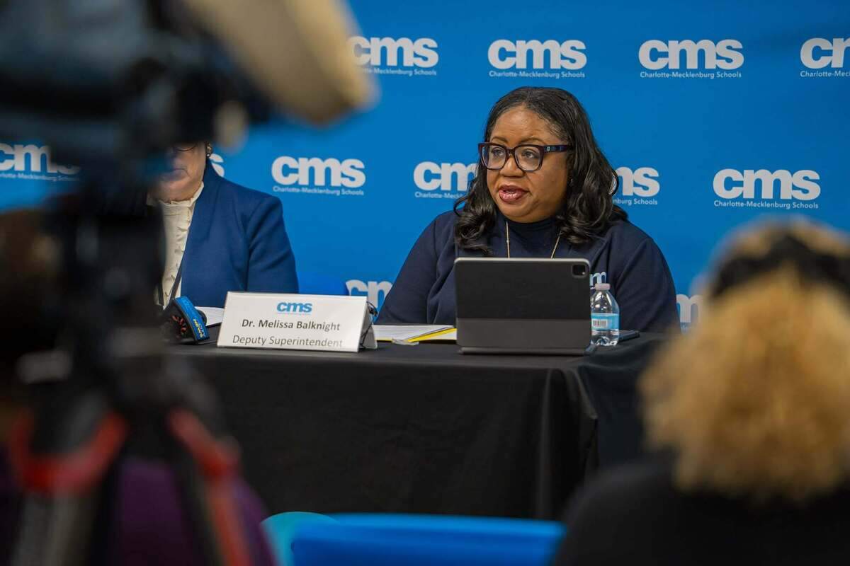 Deputy Superintendent Melissa Balknight will take on added responsibilities while the Charlotte-Mecklenburg Board of Education investigates Superintendent Crystal Hill, who has been placed on leave with pay.