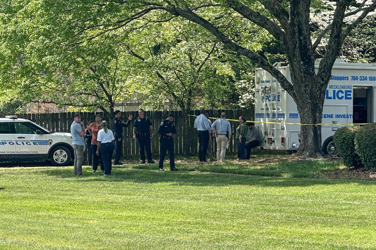 Police were called about a missing person at a home on The Plaza Tuesday night.
