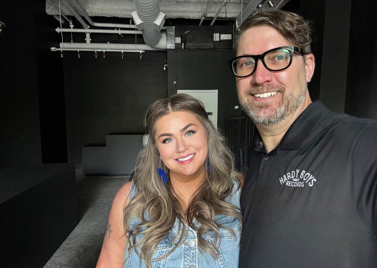 Tiffany and Dean Hardy co-own Hardy Boys Records and Comics, and are considering making Ballantyne their next expansion target.