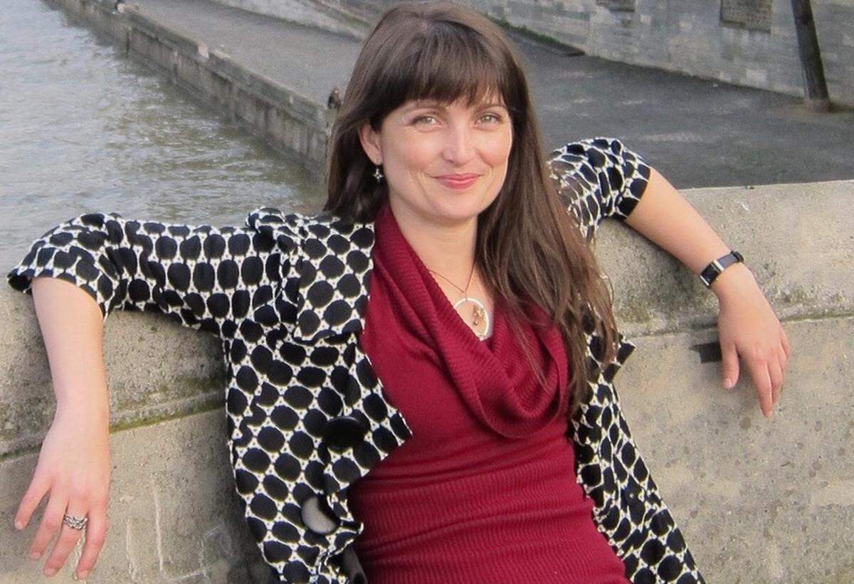 Jenny Van Stone on her most recent trip to Paris in 2012.