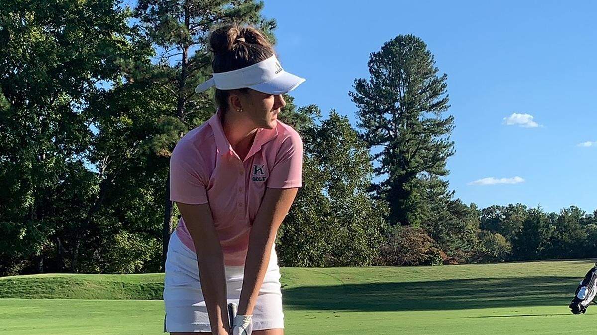 AL Brown golfer Vanessa Wightman