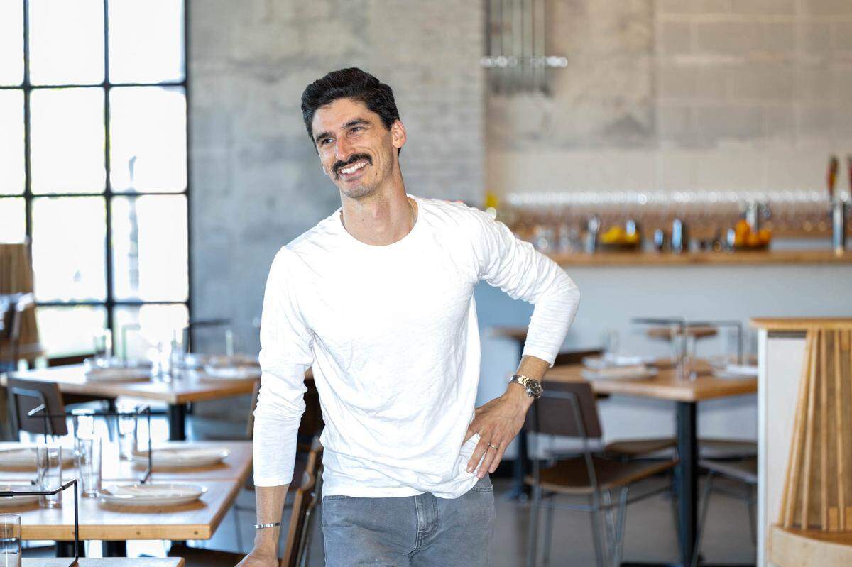 Steven De Falco, co-owner of Pizza Baby on Thrift Road in Charlotte’s Wesley Heights.