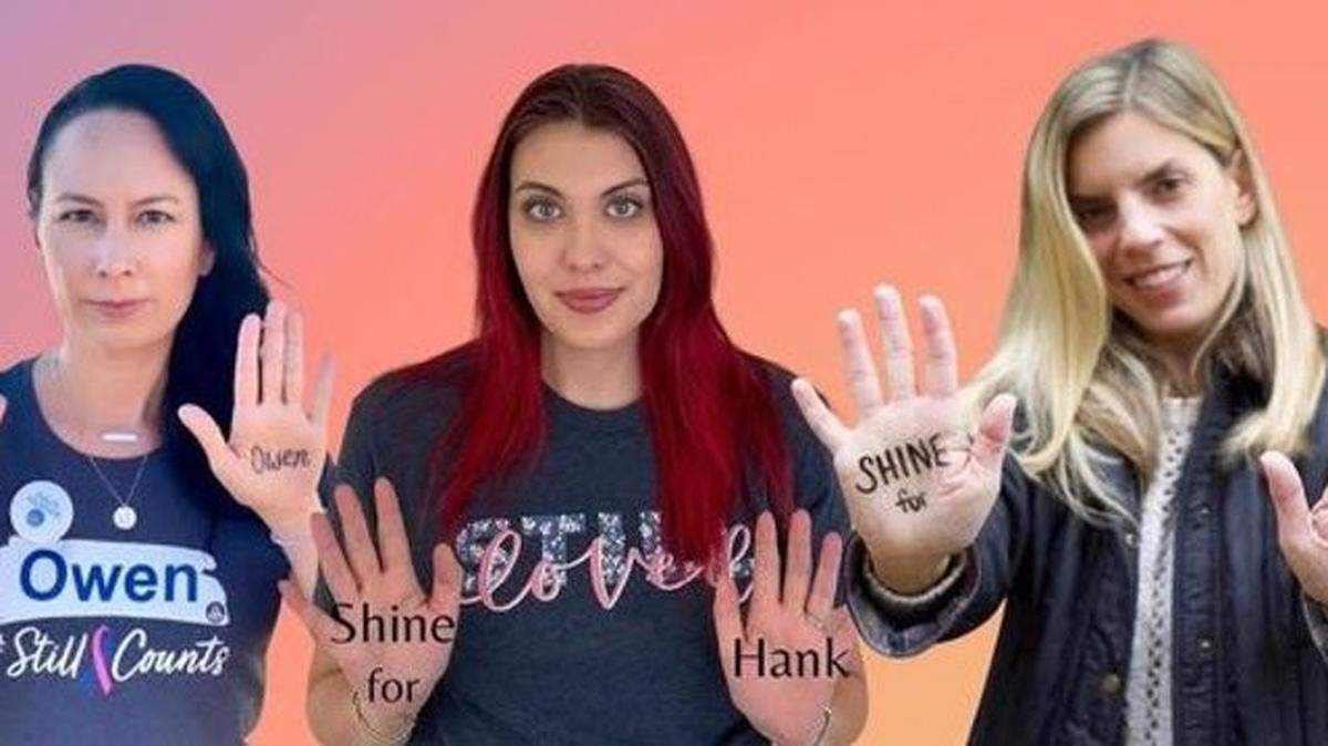 Ana Vick, Allie Felker, and Debbie Haine are a few of the more than 40,000 parents who suffer stillbirth annually. They are pushing for Congress to pass the Stillbirth Health Improvement and Education (SHINE) for Autumn Act to help reduce the rate of stillbirths. 