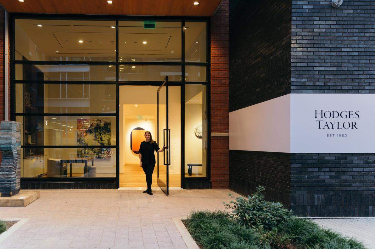 Lauren Harkey is owner and director at Hodges Taylor, which has reopened in a new RailYard space.