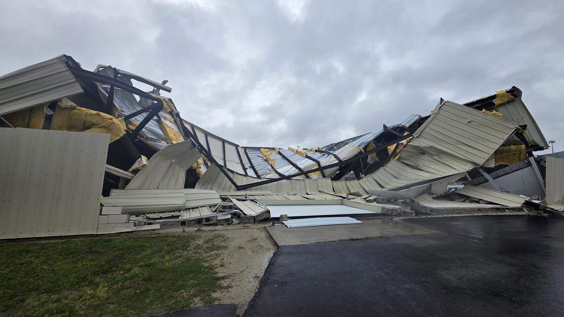 American Legion hall crumbles during storm on NC coast. Experts seek exact cause