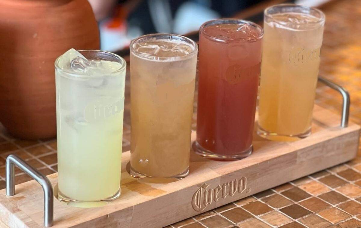 At 1900 Mexican Grill & Tequila Bar, you can get a margarita flight for $15 on Thursdays.