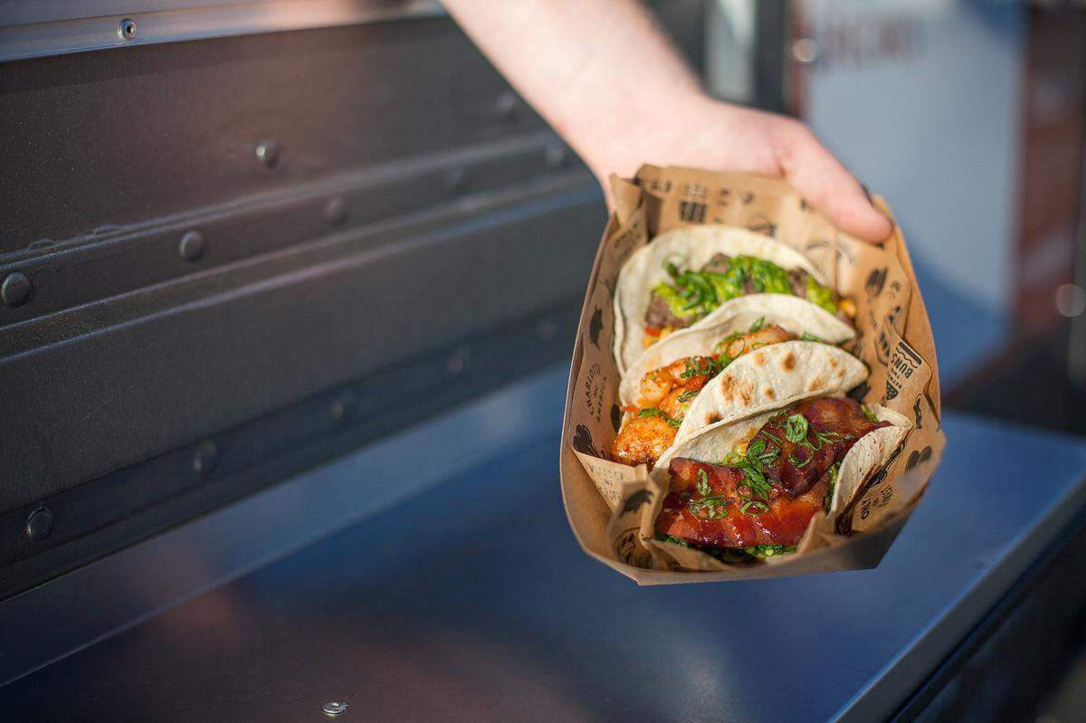 Tin Kitchen features tacos, quesadillas and sliders.