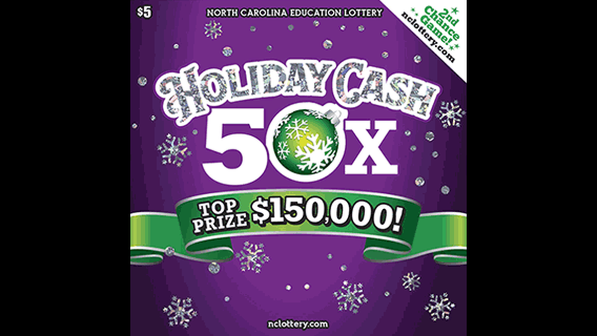 A man beat odds of 1 in 4.18 million to win the top prize in the Holiday Cash 50X scratch-off game, NC lottery officials said on Dec. 27, 2024.