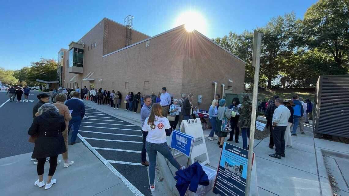 NC voter stats show a new group is No. 1 in Mecklenburg just before Election Day