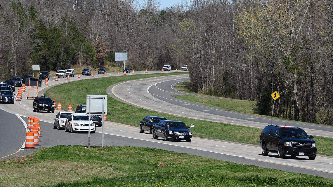 Trump’s visit will snarl Charlotte traffic this afternoon. Here are roads to avoid.