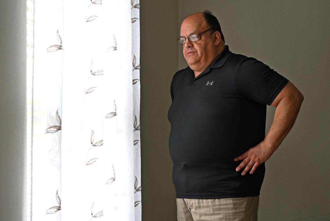 Although he has health insurance, Alex Montalvo has been saddled with thousands of dollars of debt from Atrium Health. That has damaged his credit. “You’re at the mercy of the billing department,” the Waxhaw resident says.