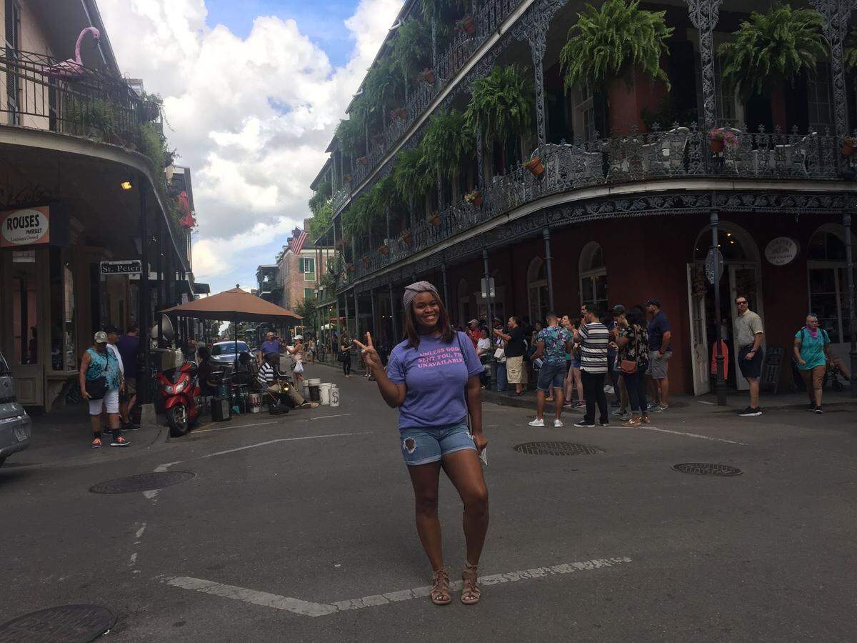 DeAnna Taylor travels through New Orleans.