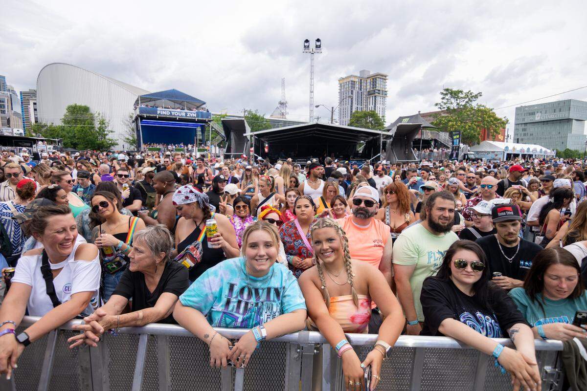 Fans at Lovin’ Life Music Fest.