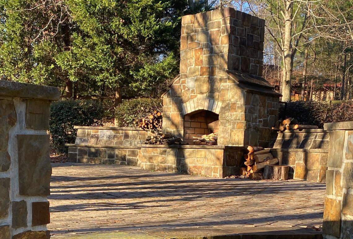 Oaklore Distilling Co. in Matthews features a huge stone fireplace and patio, perfect for sipping its whiskey, moonshine, vodka, gin, and rum.