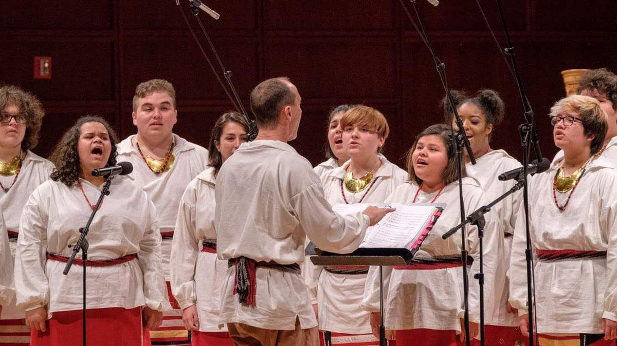 The Cherokee Chamber Singers and Charlotte Symphony Orchestra will perform in Charlotte at Belk Theater on Jan. 31 and Feb. 1.